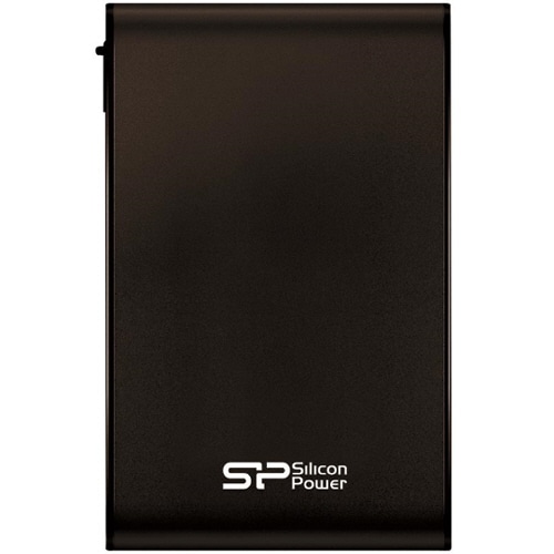 シリコンパワー ポータブルHDD Armor A80 1TB ブラック SP010TBPHDA80S3K 1台