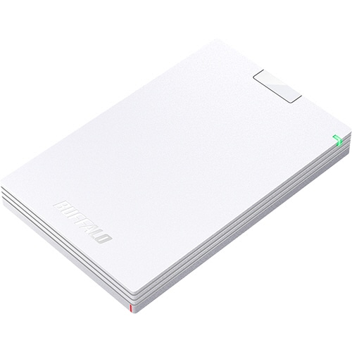 バッファロー MiniStation USB3.1(Gen1)対応 ポータブルHDD 1TB ホワイト HD-PCG1.0U3-BWA 1台