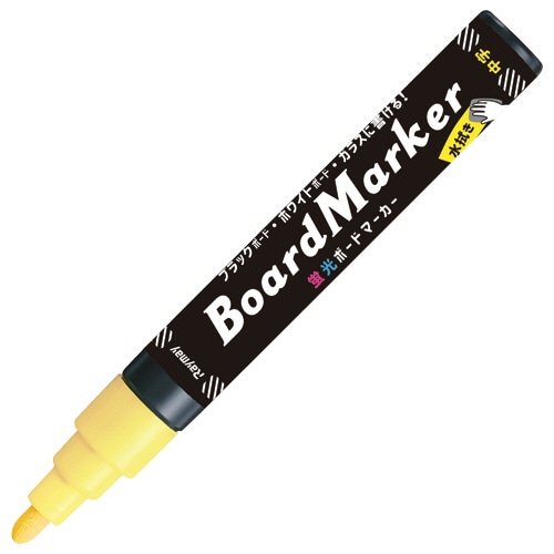 レイメイ藤井 蛍光ボードマーカー 中字 クリーム LBM1046L 1本