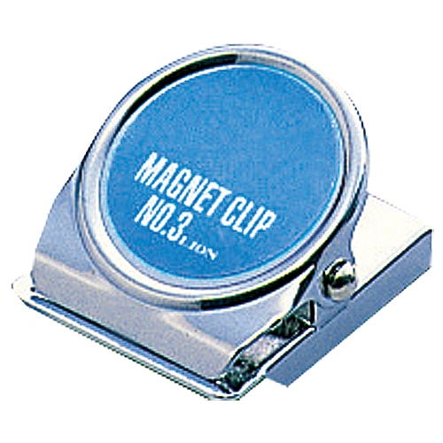 ライオン事務器 マグネットクリップ(裏面マグネット付) W31×D35×H22mm CS-3 1個