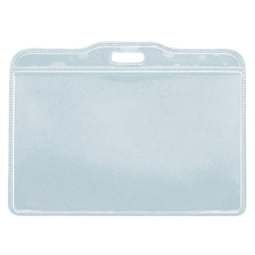 ライオン事務器 名札用ホルダー ヨコ型 ソフトタイプ N73KH-3P 1パック(3枚)