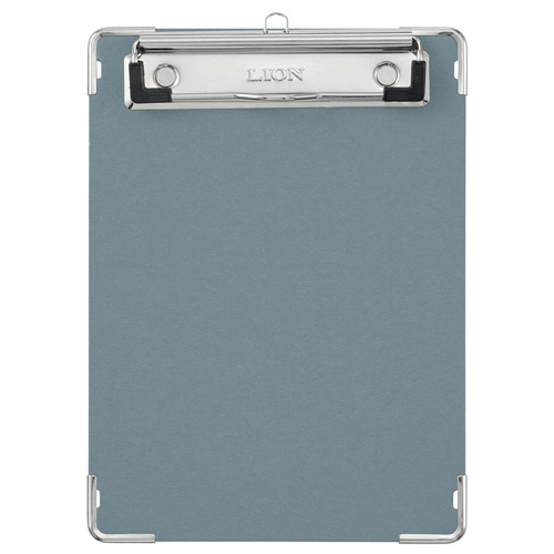 ライオン事務器 ボール用箋挟 B6タテ 灰 CS-105 1枚