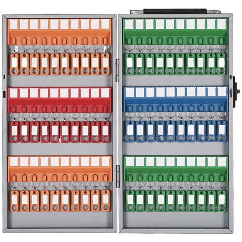 カール事務器 キーボックス 60個吊 シルバー CKB-60-S 1個