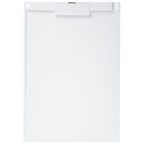 コクヨ クリップボード(薄型・静音クリップ) A4タテ ホワイト ヨハ-US78W 1枚