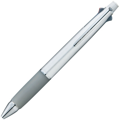 三菱鉛筆 多機能ペン ジェットストリーム4&1 0.7mm (軸色:シルバー) MSXE510007.26 1本