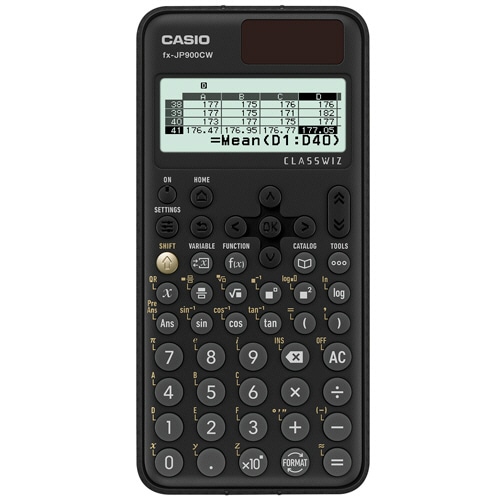 カシオ 関数電卓 10桁 ハードケース付 fx-JP900CW-N 1台