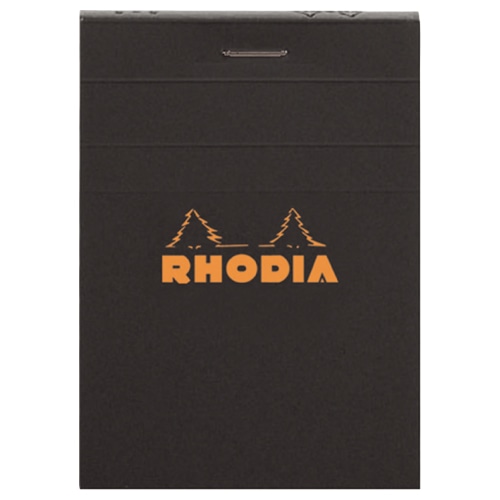 ロディア ブロックロディア No.11 105×74mm 5mm方眼 黒 80枚 cf112009 1冊