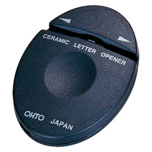 オート セラミックレターオープナー 黒 CLO-A-BK 1個