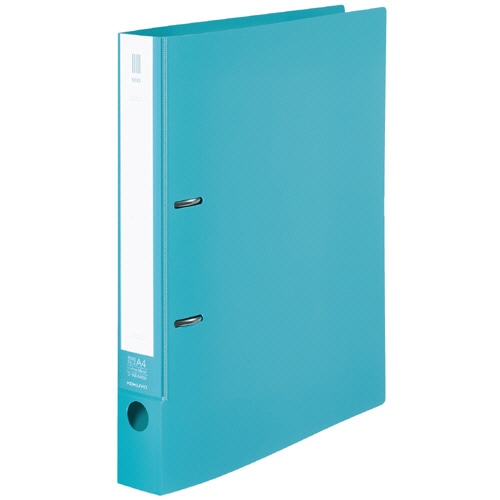 コクヨ リングファイル(NEOS) A4タテ 2穴 330枚収容 リング内径35mm 背幅42mm ターコイズブルー フ-NE440B 1冊