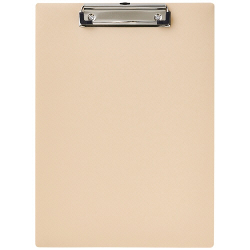 リヒトラブ 軽量クリップボード(抗菌) A4タテ ベージュ A-2990-16 1枚