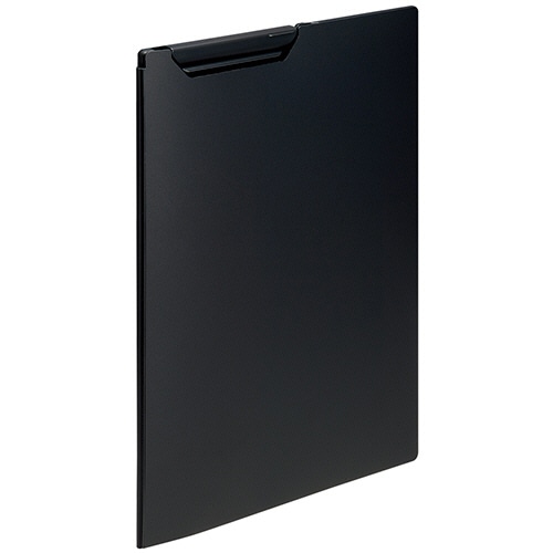 リヒトラブ Noir×noir クリップファイル A4 約20枚収容 黒 F-5903 1冊