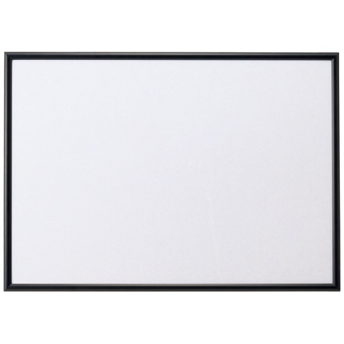 アスカ アルミ枠ポスターパネル A2 外寸598×424mm ブラックフレーム APP-A2BK 1枚