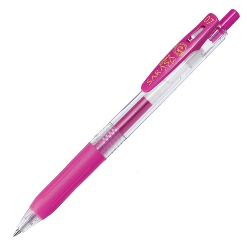 ゼブラ ジェルボールペン サラサクリップ 0.7mm マゼンタ JJB15-MZ 1本