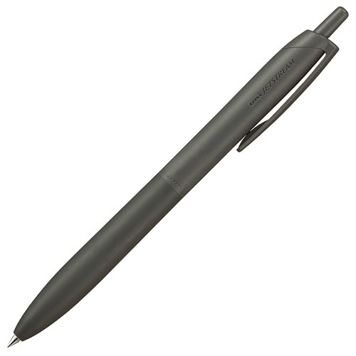三菱鉛筆 油性ボールペン ジェットストリーム シングル (Lite touch ink搭載) 0.5mm 黒 (軸色:オフブラック) SXNLS05.24 1本
