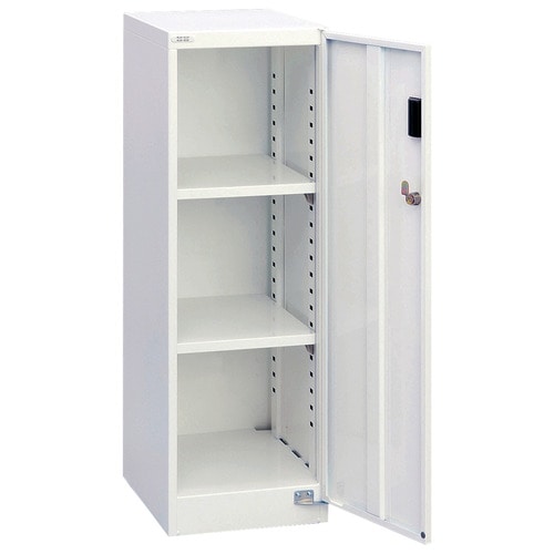 ナカバヤシ アバンテV2 セキュリティフロアケース カギ付 A4タテ 棚板タイプ 白 AF-ST2 1台