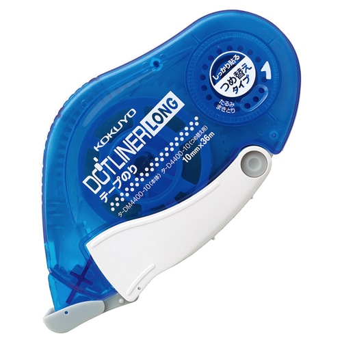 コクヨ テープのり ドットライナーロング しっかり貼るタイプ 本体 10mm×36m タ-DM4400-10 1個