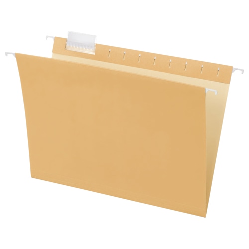 TANOSEE ハンギングフォルダー A4 クリーム 1パック(5冊)