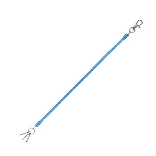 レイメイ藤井 コイルキーチェーン 26-100cm ブルー GLK301A 1個