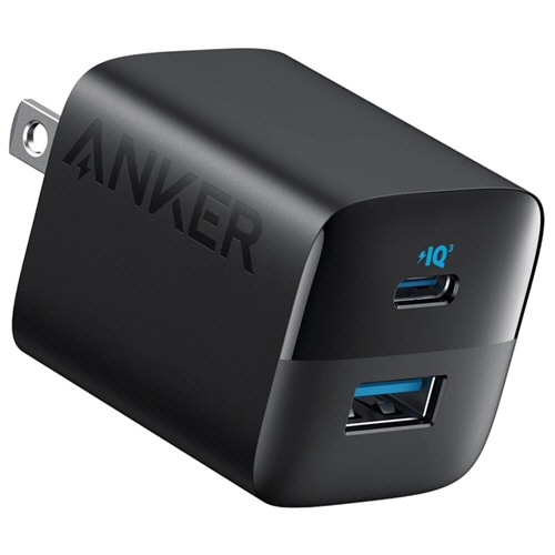 アンカージャパン　急速充電器　ＡＮＫＥＲ　３２３　Ｃｈａｒｇｅｒ（３３Ｗ）　ＰＤ対応　ブラック　Ａ２３３１Ｎ１１　１個