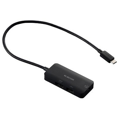エレコム ドッキングステーション3in1(充電+映像出力) ブラック DST-C31BK 1個