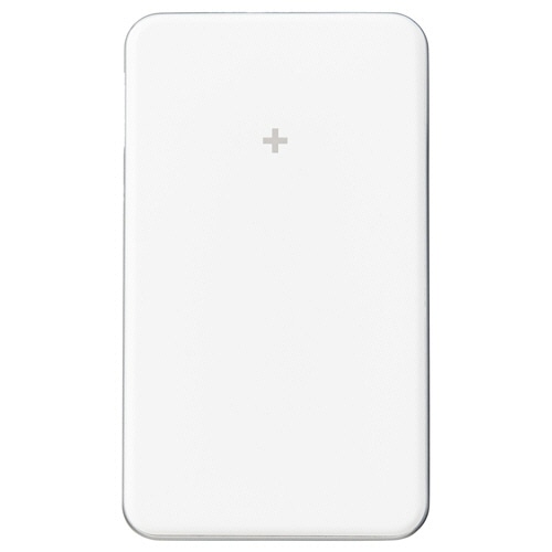 エレコム ワイヤレスモバイルバッテリー(20W/スタンド付) 10000mAh ホワイト DE-C54-10000WH 1個