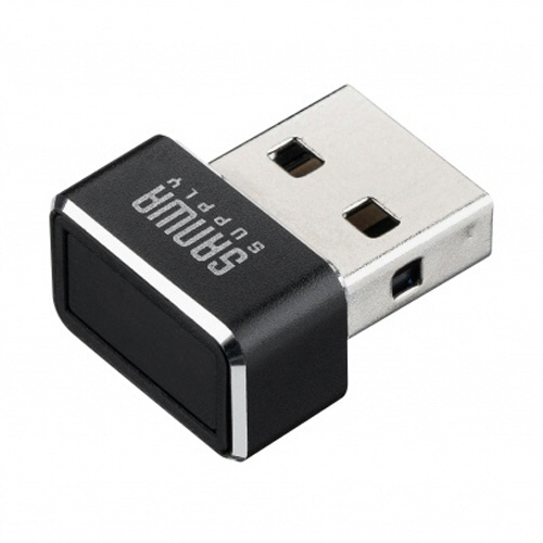 サンワサプライ　ＵＳＢ指紋認証リーダー（Ｗｉｎｄｏｗｓ　Ｈｅｌｌｏ対応）　ＦＰ－ＲＤ５　１個