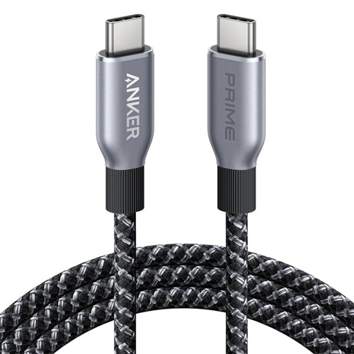 アンカージャパン　ＡＮＫＥＲ　Ｐｒｉｍｅ　高耐久ナイロン　ＵＳＢ－Ｃ＆ＵＳＢ－Ｃ　ケーブル（２４０Ｗ）　１．８ｍ　Ａ８８Ｅ２Ｎ１２　１本