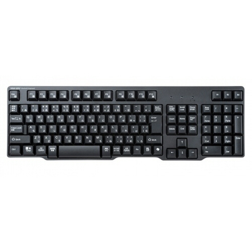 サンワサプライ　Ｂｌｕｅｔｏｏｔｈキーボード　Ｃｏｐｉｌｏｔキー搭載　テンキー付き　ブラック　ＳＫＢ－ＢＴ４０ＢＫ　１台