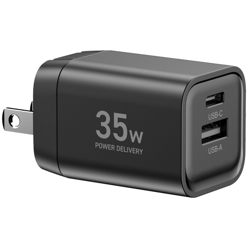ＹＡＭＡＺＥＮ　ＰＤ対応　ＵＳＢアダプター　３５Ｗ　Ｃ×１・Ａ×１ポート　ＹＰＤ－３５ＣＡ　１個