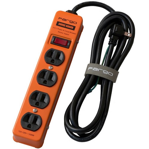 ファーゴ　スチールタップ　スリムタイプ　ＡＣ４個口　オレンジ　２ｍ　ＣＴ４２０ＯＲ　１個