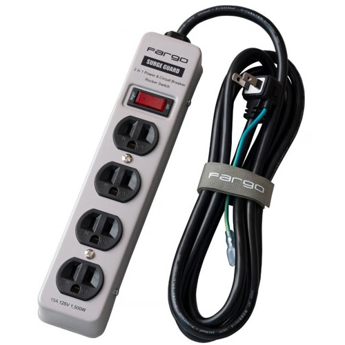 ファーゴ　スチールタップ　スリムタイプ　ＡＣ４個口　ライトグレー　２ｍ　ＣＴ４２０ＬＧＹ　１個