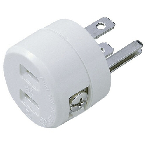 ＥＬＰＡ　逆接地アダプター　２Ｐアース－接地２Ｐ　＃２９６６Ｈ　１個