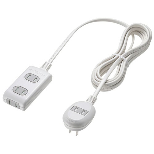 サンワサプライ　プラス１個口　便利タップ（電源タップ　ホコリシャッター付）　２Ｐ・３＋１個口　３ｍ（ＲｏＨＳ指令１０準拠）　ＴＡＰ－Ｂ９－３Ｋ　１個