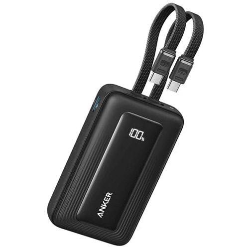 アンカージャパン　モバイルバッテリー　ＡＮＫＥＲ　Ｚｏｌｏ　Ｐｏｗｅｒ　Ｂａｎｋ（３５Ｗ）　１００００ｍＡｈ　ブラック　Ａ１６８０Ｎ１２　１個