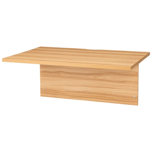 アール・エフ・ヤマカワ スチール脚デスク 天板/幕板 幅1000×奥行700mm ナチュラル RFSLD-1070NA-T 1台