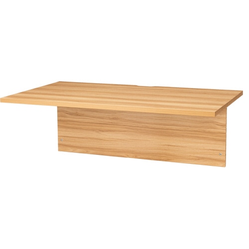 アール・エフ・ヤマカワ スチール脚デスク 天板/幕板 幅1200×奥行700mm ナチュラル RFSLD-1270NA-T 1台