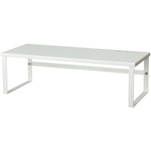 COM STYLING コンセント付デスクラック ハイタイプ 幅560×高さ170mm ホワイト DRH-01WH 1台