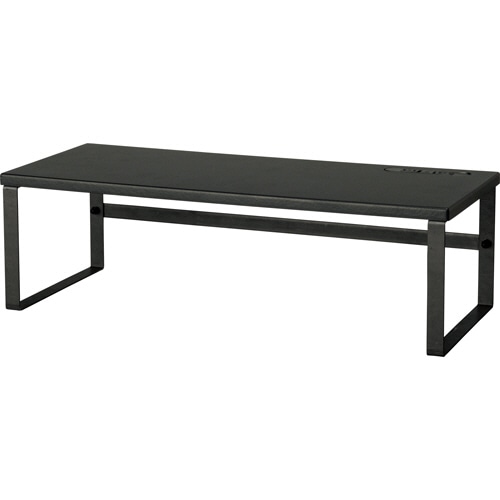 COM STYLING コンセント付デスクラック ハイタイプ 幅560×高さ170mm ブラック DRH-01BK 1台