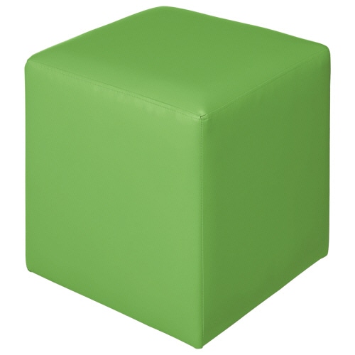 ルガテ キューブソファ レザー(PVC) グリーン CS0406PGR 1台