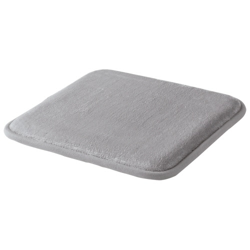 オカトー 低反発チェアパッド 角型 グレー 1枚