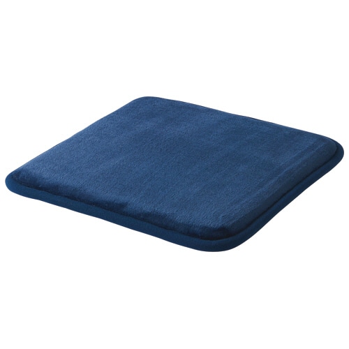 オカトー 低反発チェアパッド 角型 ネイビー 1枚