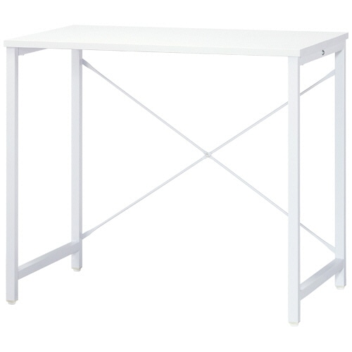 YAMAZEN シンプルデスク オフホワイト/ホワイト MCP-8050R(OW/SWH) 1台