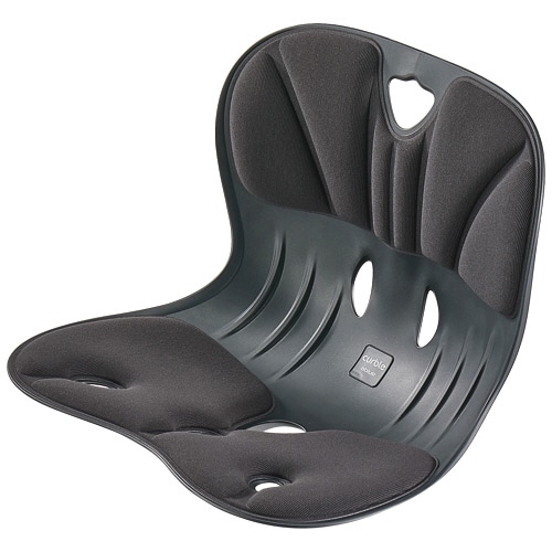 スタジオ・エヌ カーブルチェアーワイド ブラック 1台