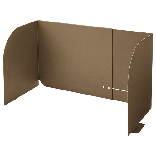 アスト Smatec(スマテック) デスクカラースクリーン ブラウン 1枚