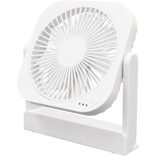 トップランド どこでもFAN コンパクトタイプ 3WAY電源対応 ホワイト SF-DF15WT 1台