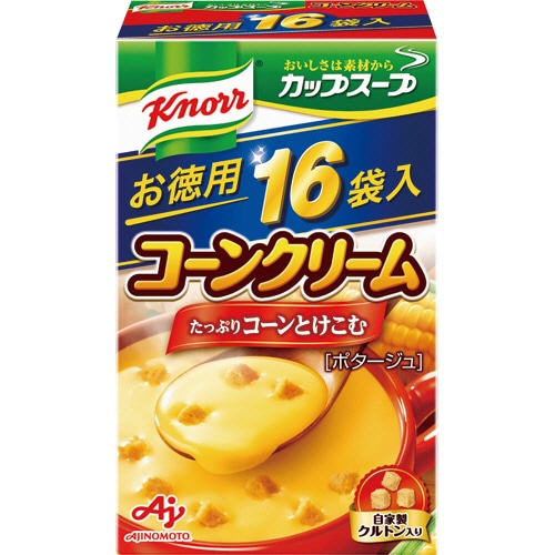 味の素 クノール カップスープ コーンクリーム 1箱(16食)