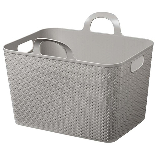 ヒマラヤ化学　アミーゴバケット　角　Ｍ型　グレー　１個