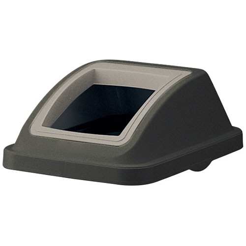 リス　サスティメイド　分類ボックス　角４５型　４７Ｌ　フタ　スリム　オープン　ブラック　ＧＧＹＣ７７９　１個