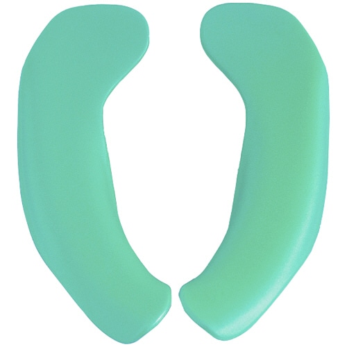 オカ　デイエール　拭ける便座カバー　グリーン　１個