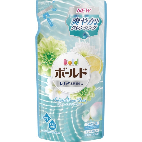 P&G ボールドジェル フレッシュピュアクリーンの香り つめかえ用 620g 1パック
